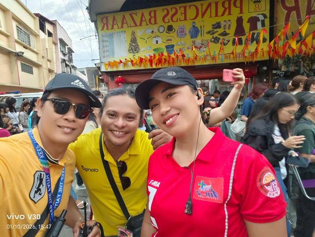 Downtown Cebu with partner responders