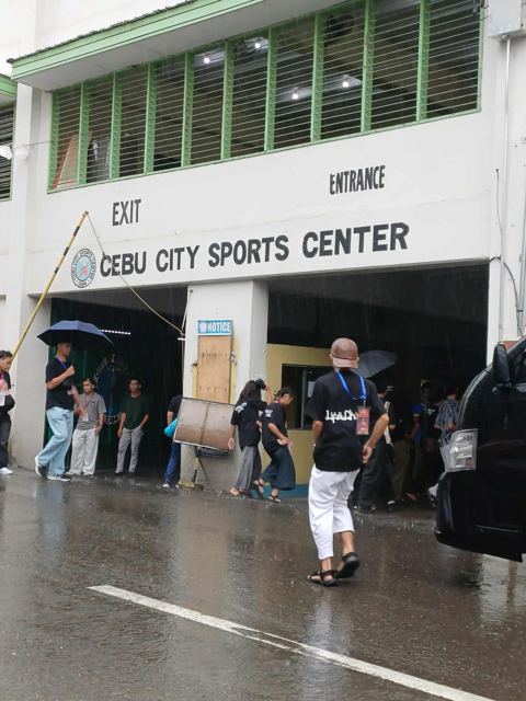 Rain or shine at the Sports Center