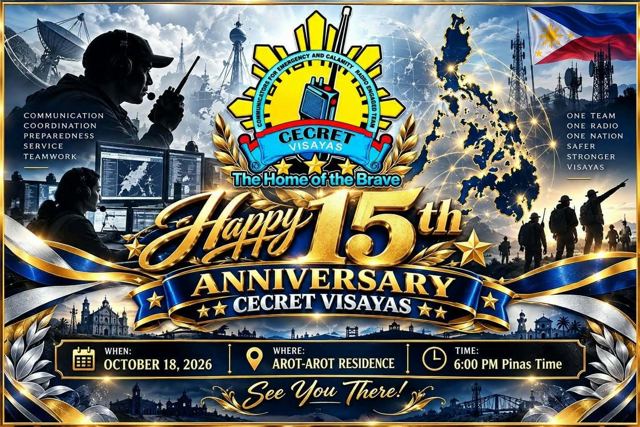 15th Anniversary poster — 18 October 2026